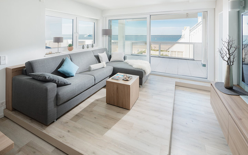 Norderney Smart Seaside Suite | Dreiraum-Appartement im Haus Kalfamer